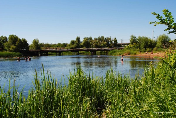 Река Сакмар Хайбуллинский район