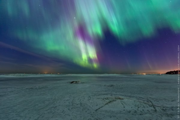 Тикси Северное сияние