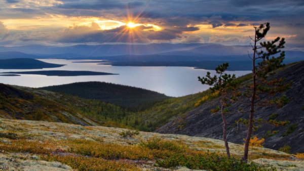 Озеро Имандра Апатиты