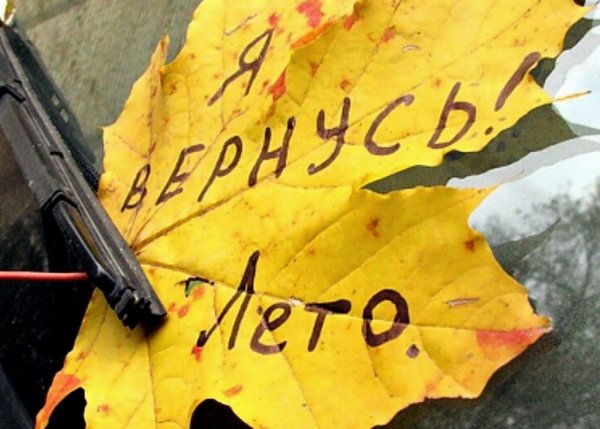 Шутки про конец лета