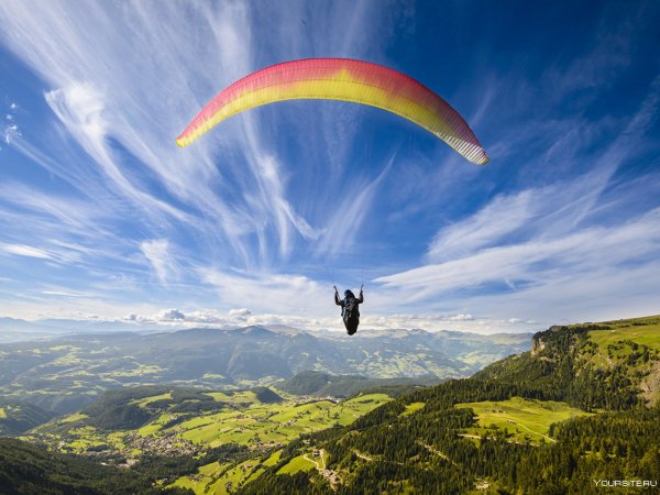 С днем рождения параплан