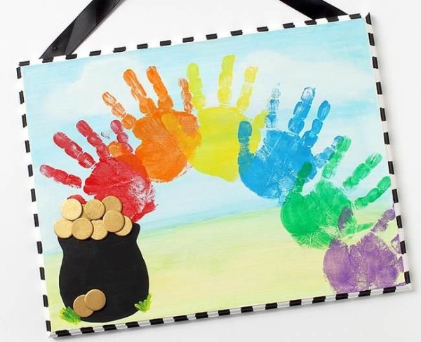 Рисование руками для детей 2-3 лет