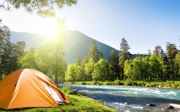 Поход с палатками