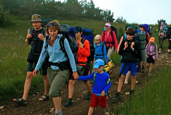 Детский пешеходный туризм