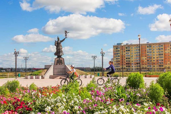 Старый город Якутск лето