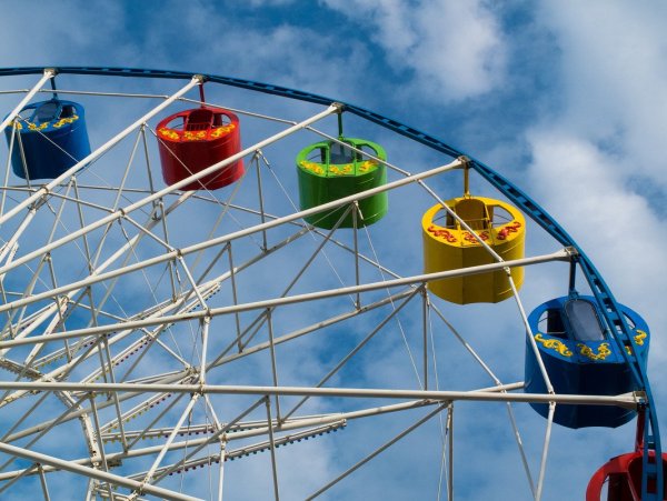 Колесо обозрения ретро