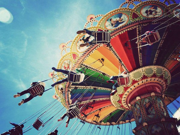 Карусель акварель