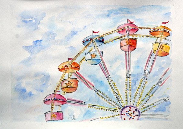 Чуковский газели качели