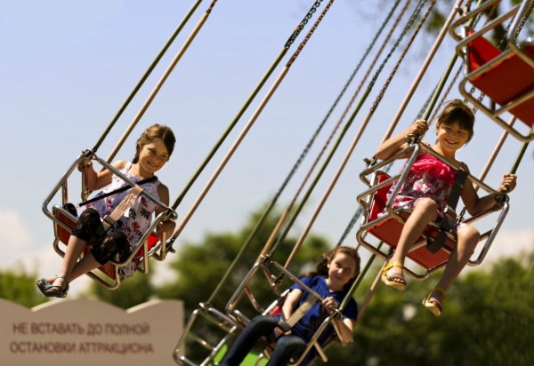 Дети не детской площадке