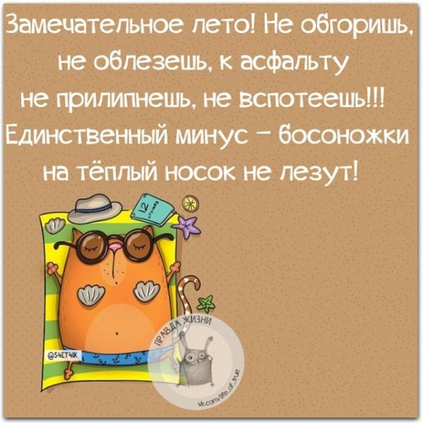Анекдоты про лето