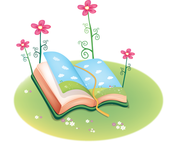 Книжное лето нарисованное