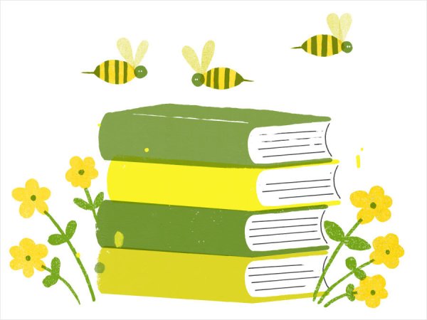 Лето книга фон