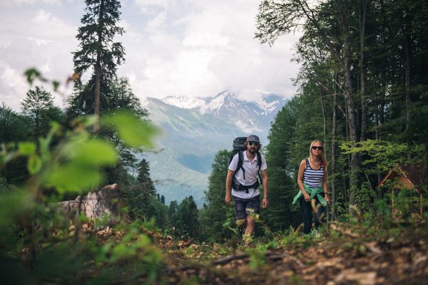Роза Хутор треккинг