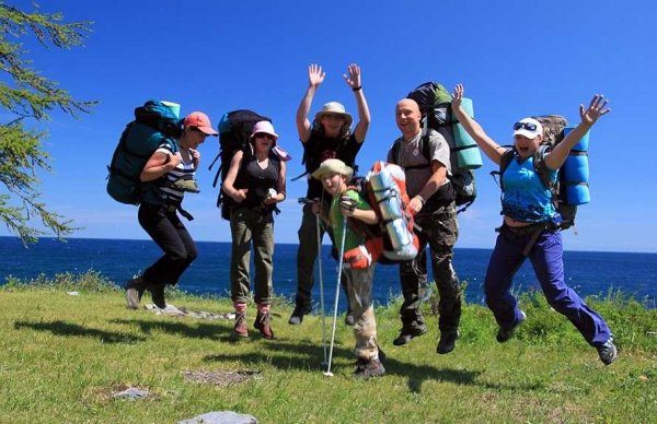 Поход в горы летом