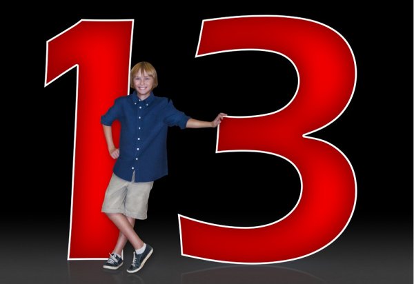 С днём рождения 13 лет мальчику