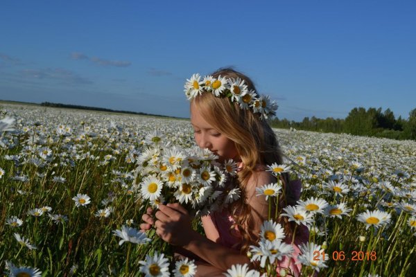 Лето гуашью для детей