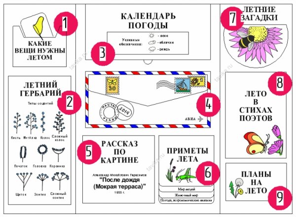 Фоновые картинки для лэпбука