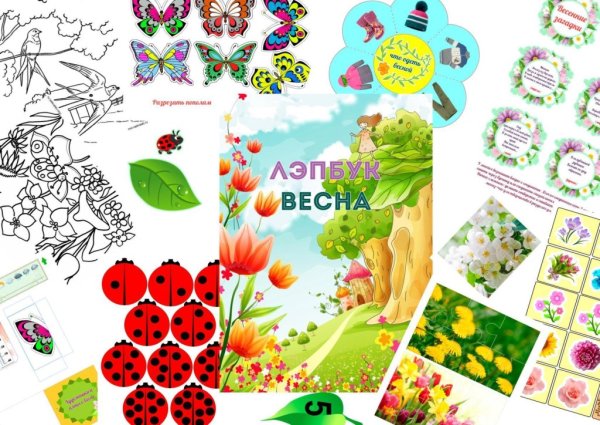 Мини книжки для лэпбука