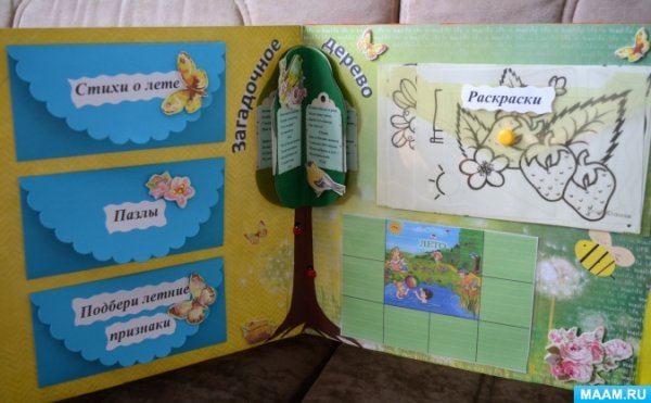 Лэпбук времена года