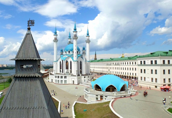 Панорама Кремля Казань