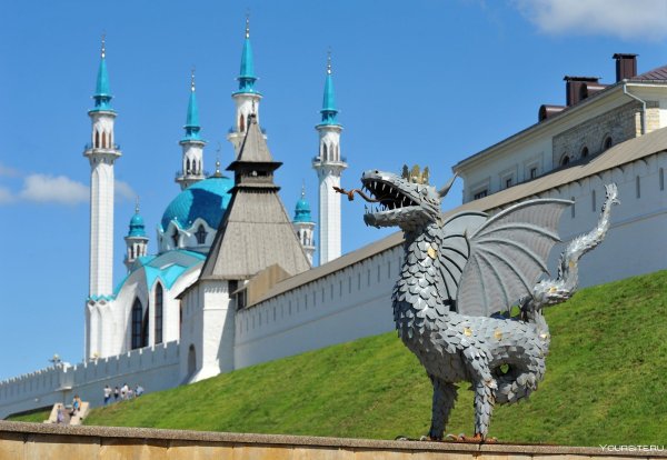 Ночной Кремль Казань