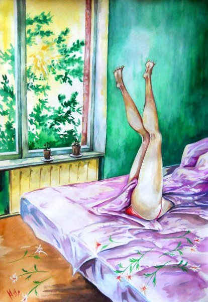 Яркое солнце весной