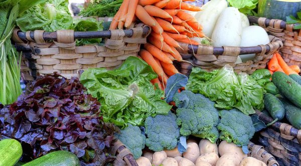 Корзинка с урожаем