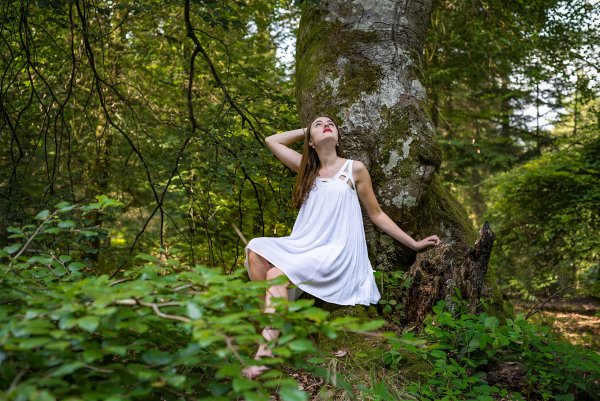 Фотосессия в лесу