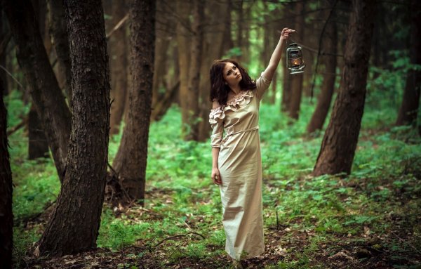 Фотосессия в лесу