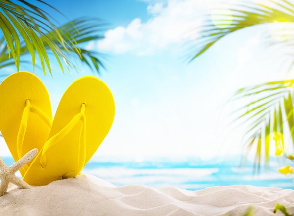 Открытка я в отпуске