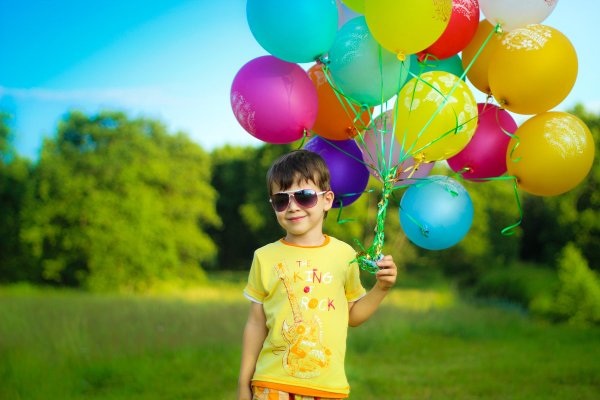 Яркая детская фотосессия