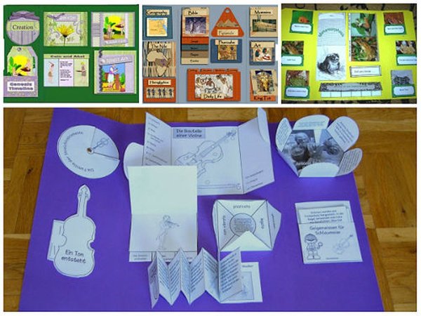 Наполнение лэпбука