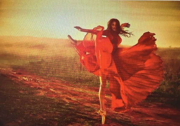 Рыжие девушки на природе