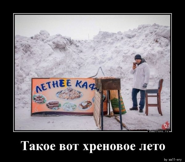 Анекдот про Хреновое лето