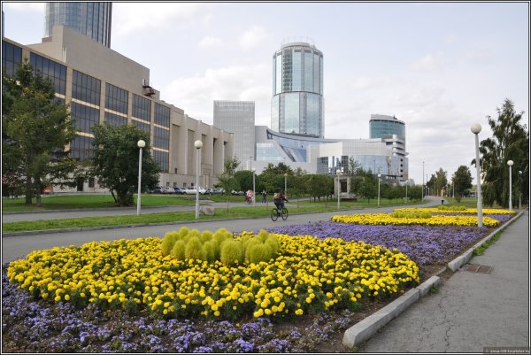 Екатеринбург летом центр