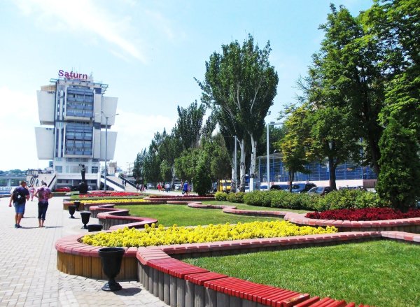 Набережная реки Дон Ростов