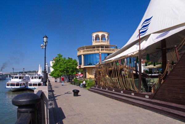 Вид набережной Ростова на Дону