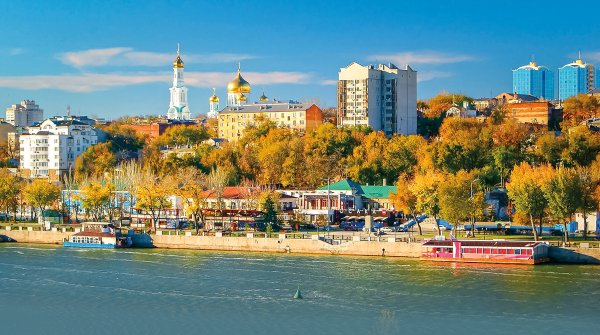 Набережная реки Дон
