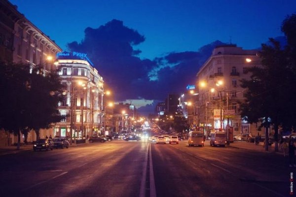 Вечерний Ростов на Дону набережная
