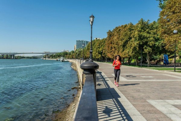 Ночная набережная Ростова-на-Дону