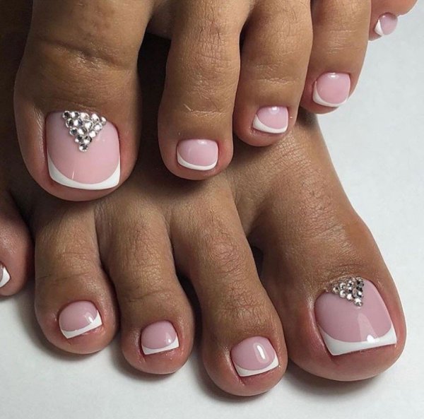 Френч на ногах