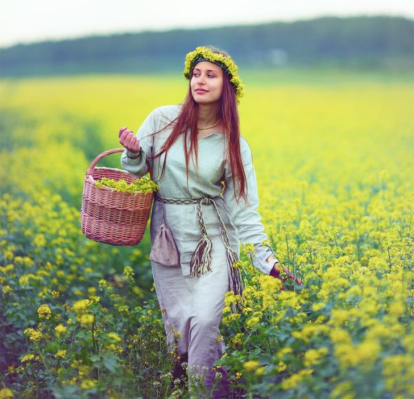 Фотосессия в лугах