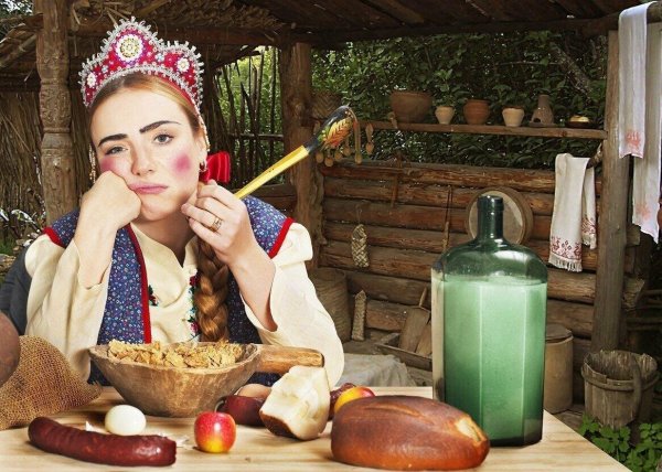 Деревенская хозяйка