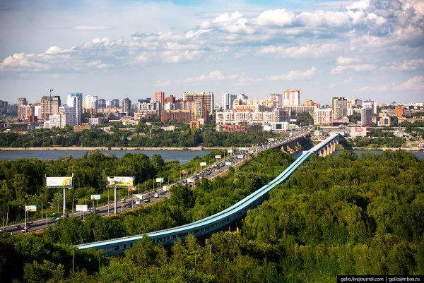 Новосибирск летом