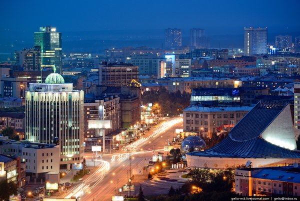 Облик города Новосибирска