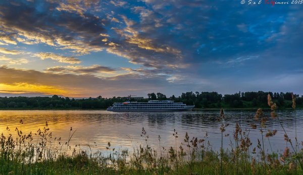Река Волга Ульяновск