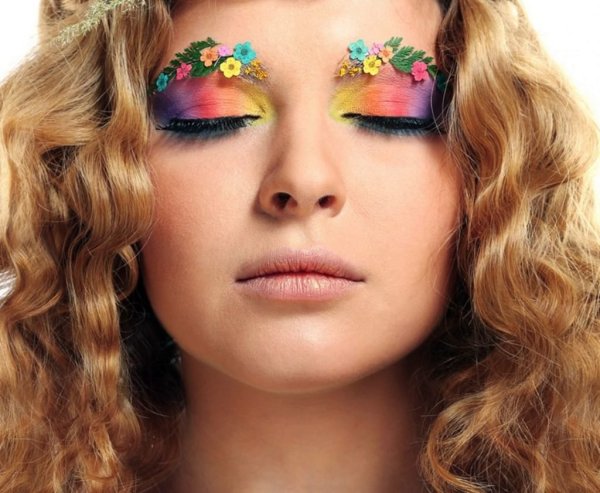 Макияж бабочка