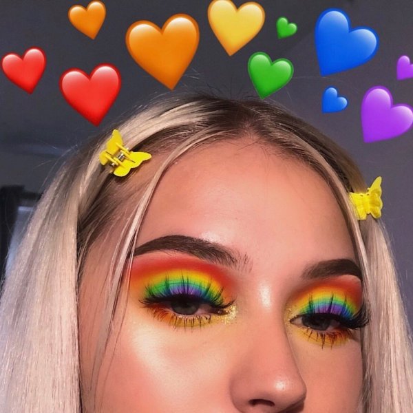 Летний макияж фантазийный