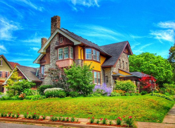Красивые сказочные домики