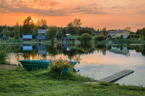 Ленинградская область речка деревенька
